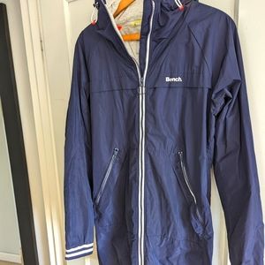 Bench Women's Navy Windbreaker, Large